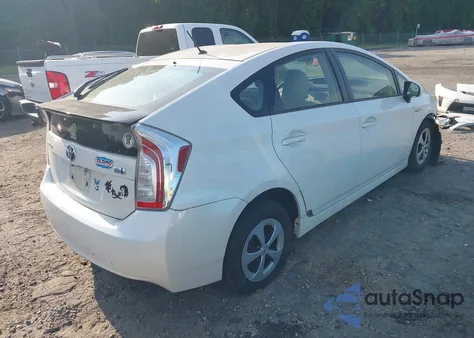 2012 Toyota Prius Two из США, поврежденный, VIN JTDKN3DU8C5437518